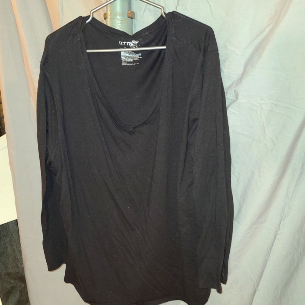 Terra & Sky - Plain Long Sleeve - 3x